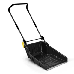Costway 24'' Folding Poly Snow Shovel Snow Pusher W/Wheels U-Shape Handle 20 Costway 24'' Folding Poly Snow Shovel Snow Pusher W/Wheels U-Shape Handle -Costway GUEST 7b11aa61 ad7c 43d2 bbad 2ff2b4158b62