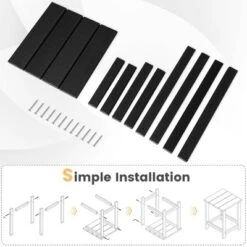Costway 14'' Patio Adirondack Side End Table HDPE Square Weather Resistant Garden Black/Brown/Grey/White 19 Costway 14'' Patio Adirondack Side End Table HDPE Square Weather Resistant Garden Black/Brown/Grey/White -Costway GUEST 7f837b13 e9b2 4132 bdd5 2b76a52a7b47