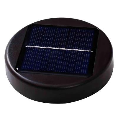 Costway 9FT Patio Solar Umbrella LED Patio Market Steel Tilt W/ Crank Outdoor 9 Costway 9FT Patio Solar Umbrella LED Patio Market Steel Tilt W/ Crank Outdoor - Image 9