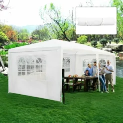Costway Outdoor 10'x20' Canopy Tent Heavy Duty Wedding Party Sidewalls Window Carry Bag -Costway GUEST 831c9c9e 383a 4f8b a1e2 ea6ea1074cfa