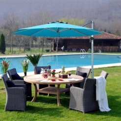 Costway 11' Patio Cantilever Offset Umbrella 360Degree Rotation Outdoor Tilt W/Base 21 Costway 11' Patio Cantilever Offset Umbrella 360Degree Rotation Outdoor Tilt W/Base -Costway GUEST 8328e2b1 2452 4750 9339 0442749a4779