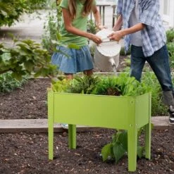 Costway 24'' X12'' Elevated Garden Outdoor Plant Stand Raised Tall Flower Bed Box -Costway GUEST 8360f90d 5b3a 43a9 b00b b1f0f32f6486