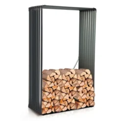 Costway 1 PC Galvanized Raised Garden Bed Outdoor Planter Box Firewood Rack Log Holder 17 Costway 1 PC Galvanized Raised Garden Bed Outdoor Planter Box Firewood Rack Log Holder -Costway GUEST 89a2b978 2bd7 4265 b1de 85ed7a567975