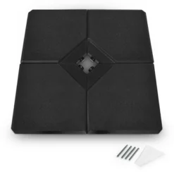 Costway 4 PC Cantilever Offset Umbrella Base Stable Weight Stand Water/Sand Filled 238lb 8 Costway 4 PC Cantilever Offset Umbrella Base Stable Weight Stand Water/Sand Filled 238lb -Costway GUEST 8de17047 9c59 4fe5 9cb3 a73fa7992db5