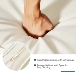 Costway 9PCS Patio Rattan Dining Set Acacia Wood Table Cushioned Chair Mix Gray -Costway GUEST 91bbd6fc eafa 4f0c b627 558f3a20ed30