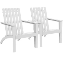 Costway Outdoor Wooden Adirondack Chair Patio Lounge Chair W/ Armrest 15 Costway Outdoor Wooden Adirondack Chair Patio Lounge Chair W/ Armrest -Costway GUEST 97edf307 27e1 4b4b 9d5e 734ad1fce107