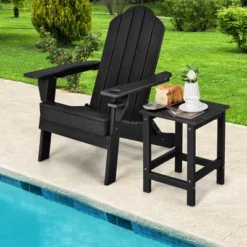 Costway 14'' Patio Adirondack Side End Table HDPE Square Weather Resistant Garden Black/Brown/Grey/White 14 Costway 14'' Patio Adirondack Side End Table HDPE Square Weather Resistant Garden Black/Brown/Grey/White -Costway GUEST 9b81cac3 4e7c 4f3d 9c21 cc80ebec8832