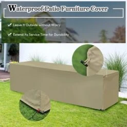 Costway 8PCS Patio Rattan Furniture Set Storage Table Ottoman Cover -Costway GUEST 9da2f370 f881 467c 94df 3400500548e3