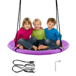 Costway 40" Flying Saucer Tree Swing Indoor Outdoor Play Set Kids Christmas Gift BlueGreen Pink -Costway GUEST a36c28e0 83d4 4977 ac04 8383f67e9929