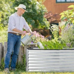 Costway Raised Garden Bed Large Metal Planter Box Kit For Vegetable Herb 6' X 3' X 2' -Costway GUEST a4bd98ab 1833 4887 9e52 eadac2728949