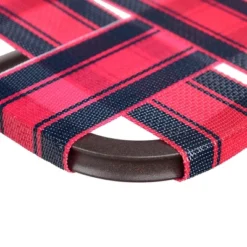 Costway 6pcs Folding Beach Chair Camping Lawn Webbing Chair Lightweight 1 Position Red -Costway GUEST a91be7e6 9d68 4585 9903 eafb37ca32f2