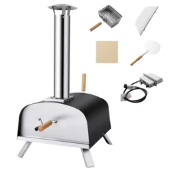 Costway 12" Multi-Fuel Pizza Oven Propane & Wood Fired Pizza Maker Portable -Costway GUEST ab22d72c 62df 436c b428 746fbd5bafe8