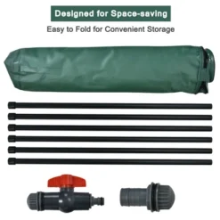 Costway 53 Gallon Portable Rain Barrel Water Collector Collapsible Tank W/Spigot Filter -Costway GUEST b1004746 246a 45c3 862e 105702977647
