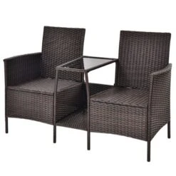 Costway Patio Rattan Wicker Conversation Set Sofa Cushioned Loveseat Glass Table 19 Costway Patio Rattan Wicker Conversation Set Sofa Cushioned Loveseat Glass Table -Costway GUEST b227b74c 60eb 4f8e 9a2f d7f0e199b69c
