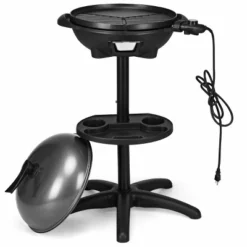 Costway Electric BBQ Grill 1350W Non-stick 4 Temperature Setting Outdoor Garden Camping -Costway GUEST ba6b6ecc 64be 4bed be0f 470671769451