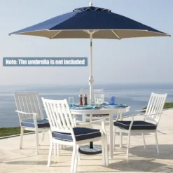 Costway 19'' Patio 35 LBS Round Umbrella Base Stand Holder 1.4''-1.9'' Market Table Outdoor 12 Costway 19'' Patio 35 LBS Round Umbrella Base Stand Holder 1.4''-1.9'' Market Table Outdoor -Costway GUEST bb70c04b ce83 42a4 a2fe dce700068bb6