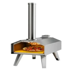 Costway Wood Pellet Pizza Oven Pizza Maker Portable Outdoor Pizza Stone W/ Foldable Leg -Costway GUEST bf77b288 2cdb 4678 9bfa e3994efcf7fb