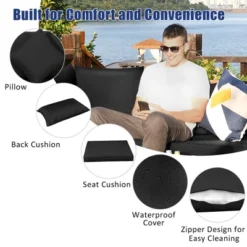 Costway 7PCS Patio Rattan Furniture Set Sectional Sofa Garden Black Cushion 16 Costway 7PCS Patio Rattan Furniture Set Sectional Sofa Garden Black Cushion -Costway GUEST c3ace38e 4cbc 47ca 8efa 5301e43fe7b6