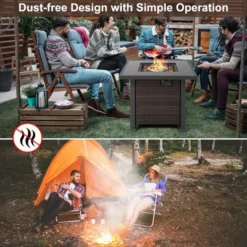 Costway 32'' Propane Fire Pit Table 50,000 BTU Square Firepit Heater W/ Lava Rocks Cover 16 Costway 32'' Propane Fire Pit Table 50,000 BTU Square Firepit Heater W/ Lava Rocks Cover -Costway GUEST c4f0fbd8 a389 4c4c a8c4 90bdd1da52e4