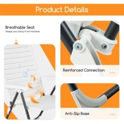 Costway Patio PP Folding Chair Adjustable Reclining 7-Level All-Weather Portable Outdoor 16 Costway Patio PP Folding Chair Adjustable Reclining 7-Level All-Weather Portable Outdoor -Costway GUEST c5fdb0f5 9fff 488b 8d8f bd4099f771a1