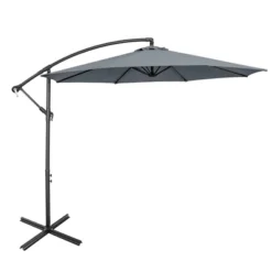 Costway 10 FT Patio Offset Umbrella W/8 Ribs Cross Base Tilt 29 Costway 10 FT Patio Offset Umbrella W/8 Ribs Cross Base Tilt -Costway GUEST c9ec993d 45b2 4648 b67c 9519b66f48ae