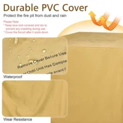 Costway 32'' Propane Fire Pit Table Square Tabletop W/Lava Rocks Cover 50,000 BTU 15 Costway 32'' Propane Fire Pit Table Square Tabletop W/Lava Rocks Cover 50,000 BTU -Costway GUEST cde81c27 7c5d 4f37 97ac 78eaf3eb53cd