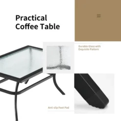 Costway 2 PCS Patio Loveseat With Coffee Table Outdoor Sofa Bench With Cushions 14 Costway 2 PCS Patio Loveseat With Coffee Table Outdoor Sofa Bench With Cushions -Costway GUEST d34f456b c848 41f2 9bb1 563c67574f43