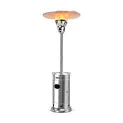 Costway 48,000 BTU Patio Propane Heater Stainless Steel W/Table & Wheels 13 Costway 48,000 BTU Patio Propane Heater Stainless Steel W/Table & Wheels -Costway GUEST d68df880 bdf9 4aae 9171 e213c47754ff