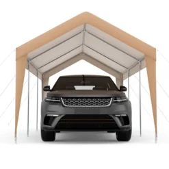 Costway 10x20FT Patio Heavy Duty Carport Garage Steel All-Weather Tent Outdoor Shelter -Costway GUEST d7799a7a 2aeb 4e26 800a 607d8ad7467a