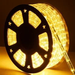 Costway 100' 2 Wire LED Rope Light Christmas Decorative Party In/Outdoor 110V Warm White 12 Costway 100' 2 Wire LED Rope Light Christmas Decorative Party In/Outdoor 110V Warm White -Costway GUEST d99bfda7 b174 44a1 8dea 8465f82d0bad