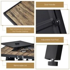 Costway 28 Inches Propane Gas Fire Pit Table 40,000 BTU Outdoor Heater W/Cover 17 Costway 28 Inches Propane Gas Fire Pit Table 40,000 BTU Outdoor Heater W/Cover -Costway GUEST d9dd174f 01cf 42c8 8c05 e2436d3e22f2