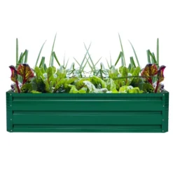 Costway 47"x35.5" Patio Raised Garden Bed Vegetable Flower Plant Dark Green New -Costway GUEST dcddf5b5 ffb9 42e7 9387 111010bd953a