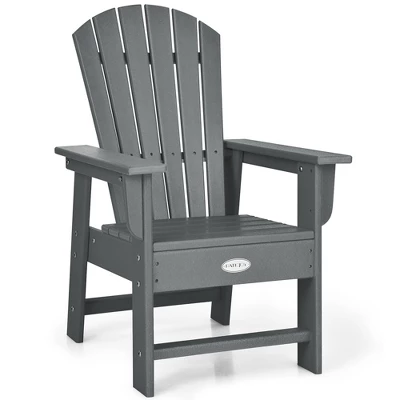 Patio Kids' Adirondack Chair Seat Weather Resistant For Ages 3-8 YellowBlueGreenGreyRedTurquoiseWhite 9 Patio Kids' Adirondack Chair Seat Weather Resistant For Ages 3-8 YellowBlueGreenGreyRedTurquoiseWhite - Image 9