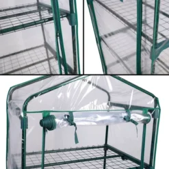 Costway Portable Mini Walk In Outdoor 4 Shelves Greenhouse 15 Costway Portable Mini Walk In Outdoor 4 Shelves Greenhouse -Costway GUEST dd54ff4f eb57 459e b0a0 6464abf4c4a5