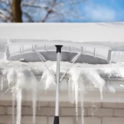 Costway 21FT Telescoping Snow Roof Rake Shovel Large Poly Blade Aluminum Tube Non-Slip Handle -Costway GUEST df915926 68c2 4bab 824c 3206bcd05358