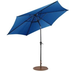 Costway 9ft Patio Umbrella Outdoor W/ 50 LBS Round Umbrella Stand W/ Wheels 24 Costway 9ft Patio Umbrella Outdoor W/ 50 LBS Round Umbrella Stand W/ Wheels -Costway GUEST e1de6ec6 1da7 418d a46d 6e1351cae9ab