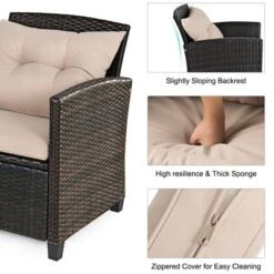 Costway 8pcs Patio Rattan Conversation Set Cushioned Outdoor Furniture Set 17 Costway 8pcs Patio Rattan Conversation Set Cushioned Outdoor Furniture Set -Costway GUEST e8766f6d f9c2 4b79 8a29 20f8b45e2be8