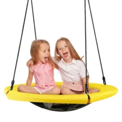 Costway 40'' Nest Tree Swing Outdoor Round Swing For Backyard BlueGreen 23 Costway 40'' Nest Tree Swing Outdoor Round Swing For Backyard BlueGreen -Costway GUEST ec5a8ea7 dff3 4fb5 8a82 2915fa3129fe