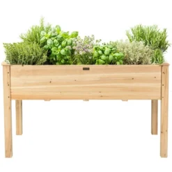 Costway Wooden Raised Vegetable Garden Bed Elevated Grow Vegetable Planter 15 Costway Wooden Raised Vegetable Garden Bed Elevated Grow Vegetable Planter -Costway GUEST ee24678b 570c 4687 b851 e230108557d4