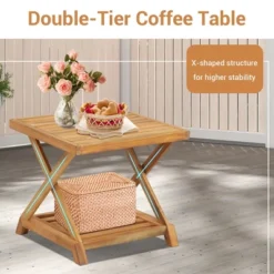 Costway 3PCS Patio Wicker Furniture Set Cushioned Armchairs With 2-Tier Side Table Balcony 14 Costway 3PCS Patio Wicker Furniture Set Cushioned Armchairs With 2-Tier Side Table Balcony -Costway GUEST f0821275 e527 4cad b61b 3633e7e6aaeb