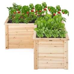 Costway 24'' L-Shaped Deep Root Planter Box Wooden Raised Garden Bed With Open-Ended Base 17 Costway 24'' L-Shaped Deep Root Planter Box Wooden Raised Garden Bed With Open-Ended Base -Costway GUEST f5e438dc f630 4b3b 8421 af55e4faef2c