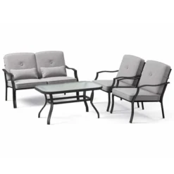 Costway 4 PCS Patio Furniture Set Outdoor Conversation Sofa Tempered Glass Coffee Table 17 Costway 4 PCS Patio Furniture Set Outdoor Conversation Sofa Tempered Glass Coffee Table -Costway GUEST f607636e 24fb 498a a764 746baee8ecbe