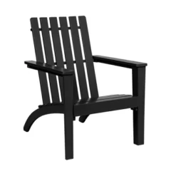 Costway Patio Adirondack Chair Acacia Wood Lounge Armrest Garden Deck WhiteBlackGray -Costway GUEST fabfffd2 588c 4806 9f53 453a52876031