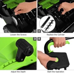 IronMax 12Amp Corded Scarifier 13" Electric Lawn Dethatcher 13 IronMax 12Amp Corded Scarifier 13" Electric Lawn Dethatcher -Costway GUEST fad635ad 04a2 4896 9c82 d42cf03d0c46