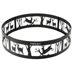 Costway 36'' Metal Fire Pit Ring Deer W/Extra Poker Bonfire Liner For Campfire 17 Costway 36'' Metal Fire Pit Ring Deer W/Extra Poker Bonfire Liner For Campfire -Costway GUEST fdca2972 a9e1 4b74 b14b a5d8ab390f5f